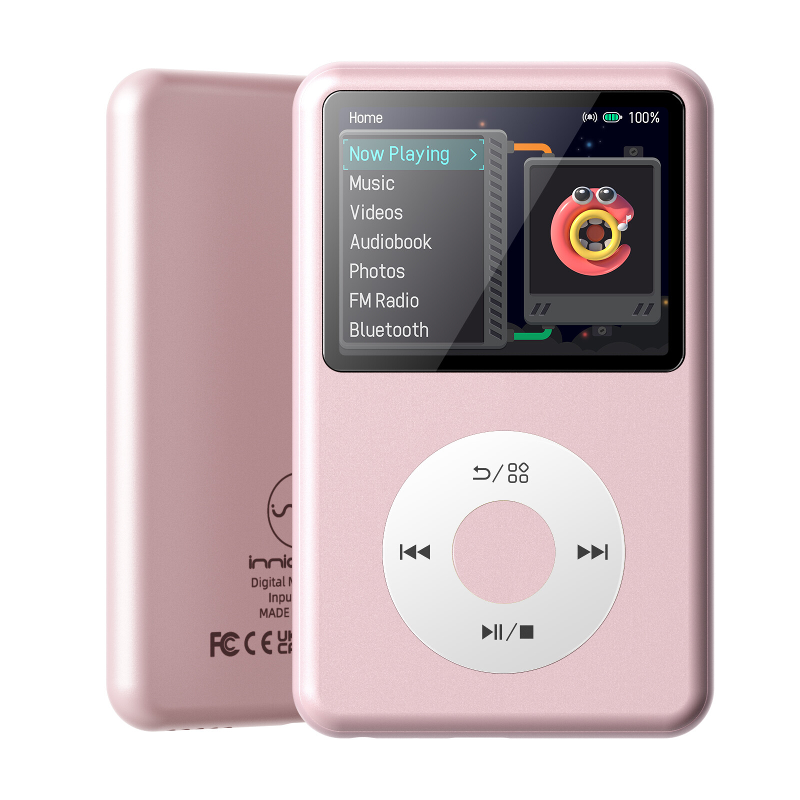 Audio Music Kids - Odtwarzacz muzyczny MP3 z Bluetooth, wideo,