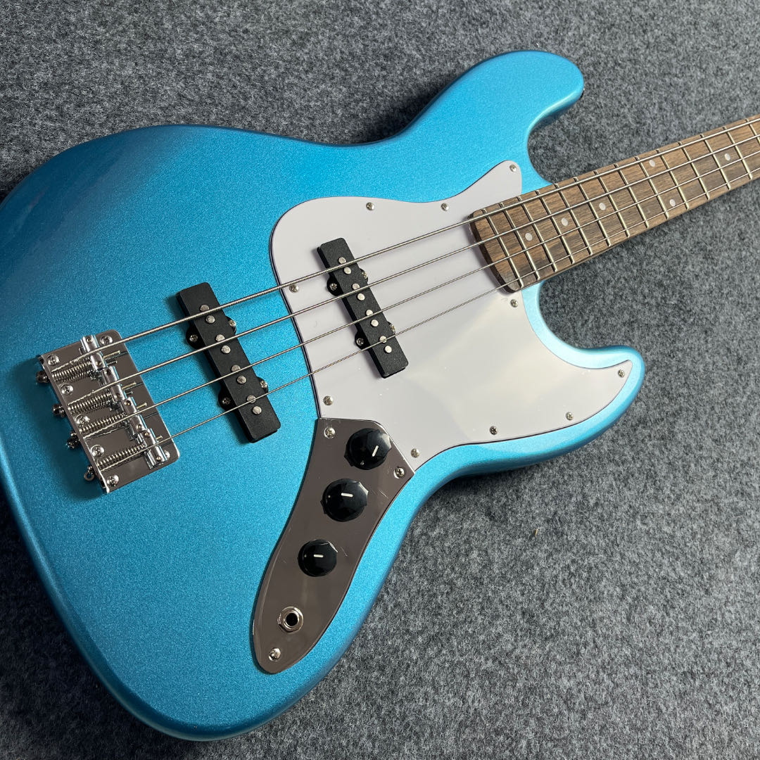 Bass Guitar Strings - Nowa gitara elektryczna Blue Bass z