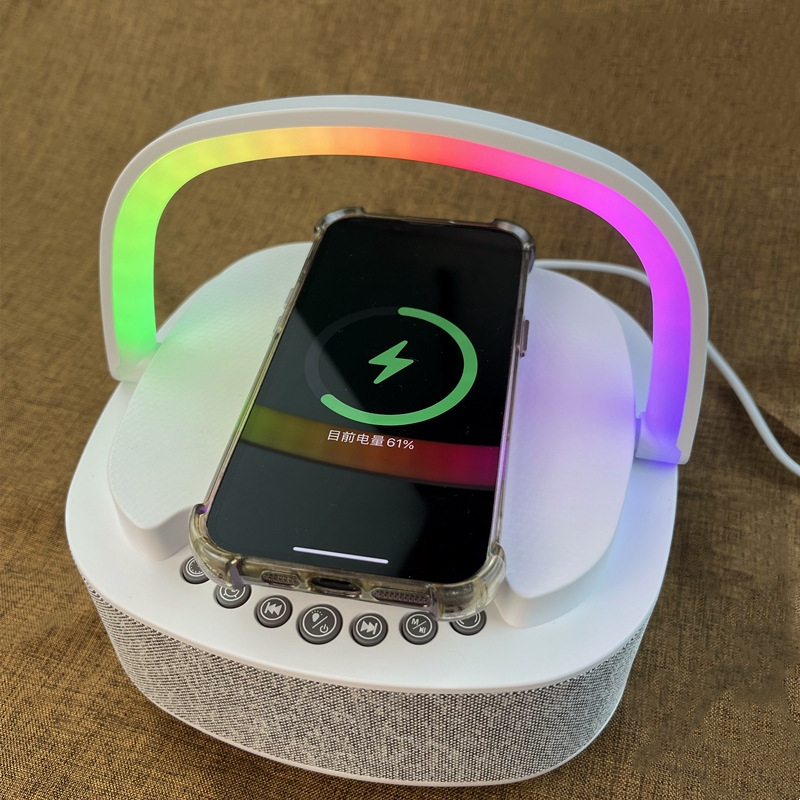 Audio Music Kids - Przenośny głośnik z bezprzewodowym ładowaniem, Bluetooth