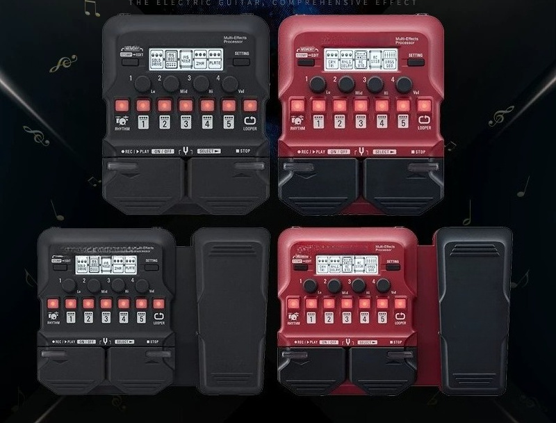 Looper Pedal Guitar - Procesor efektów wielofunkcyjnych do gitary elektrycznej
