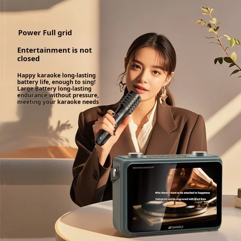 SANSUI K115 Ekran LED 10,1-cal – Audio Music Lyrics recenzja i cena
