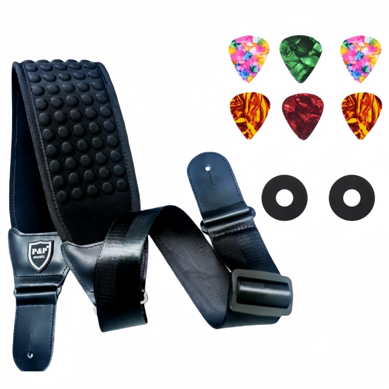 Zestaw wygodnych pasków gitaro – Guitar Strap Padded recenzja i cena