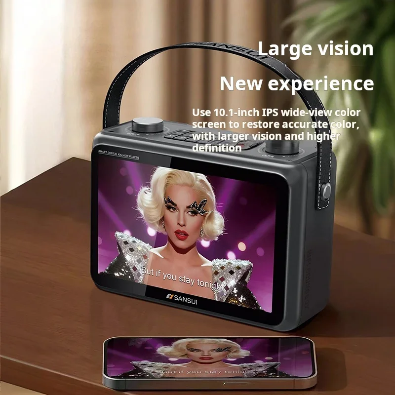 SANSUI K115 Głośnik Bluetooth  – Audio Music Lyrics recenzja i cena