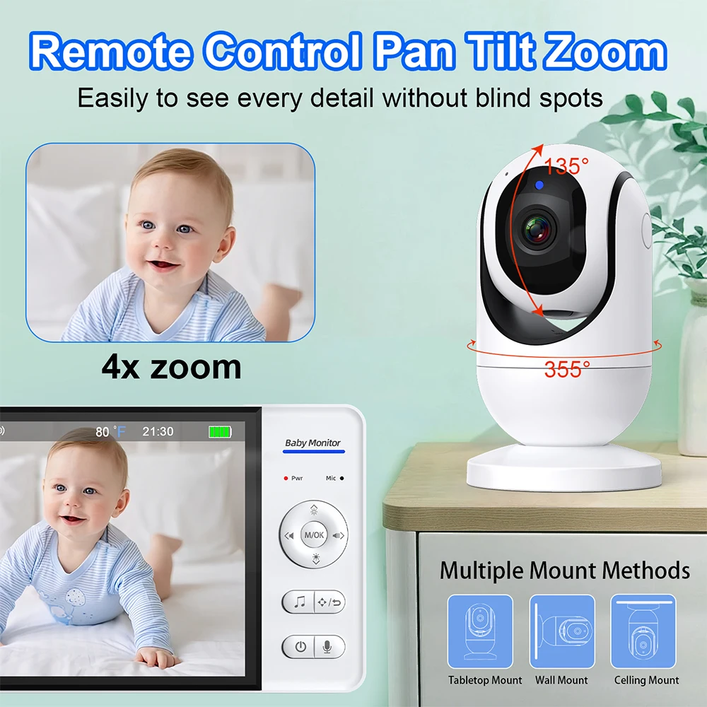 7.0'' Niania Elektroniczna z E – Audio Music Kids recenzja i cena