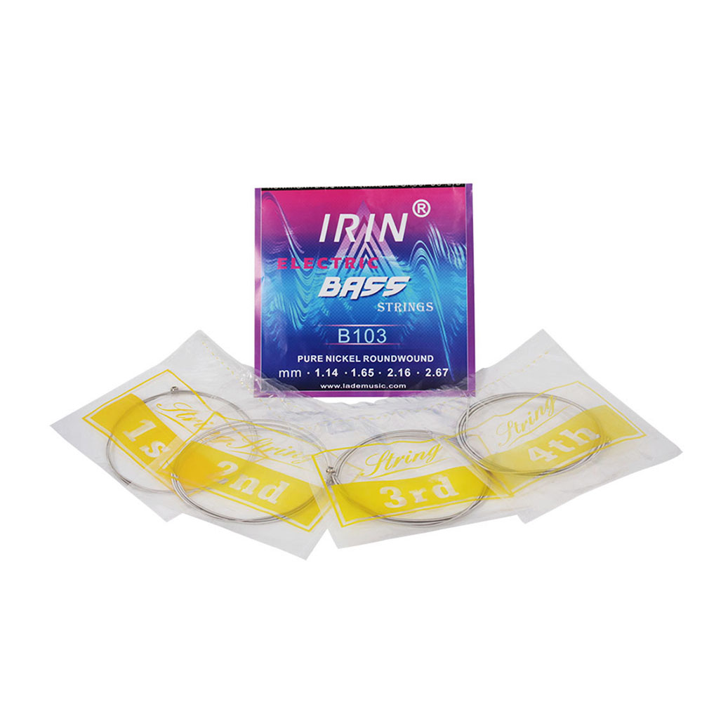 IRIN 4 szt. 4-strunowa gitara  – Bass Guitar Strings recenzja i cena