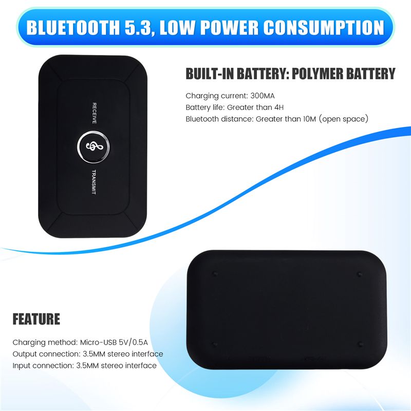 Odbiornik audio Bluetooth 5.3  – Audio Music Best recenzja i cena