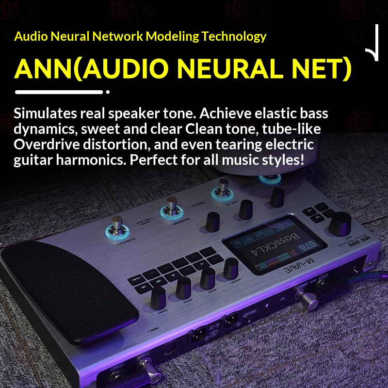 M-VAVE MK-300 Wielofunkcyjny P – Looper Pedal Guitar recenzja i cena