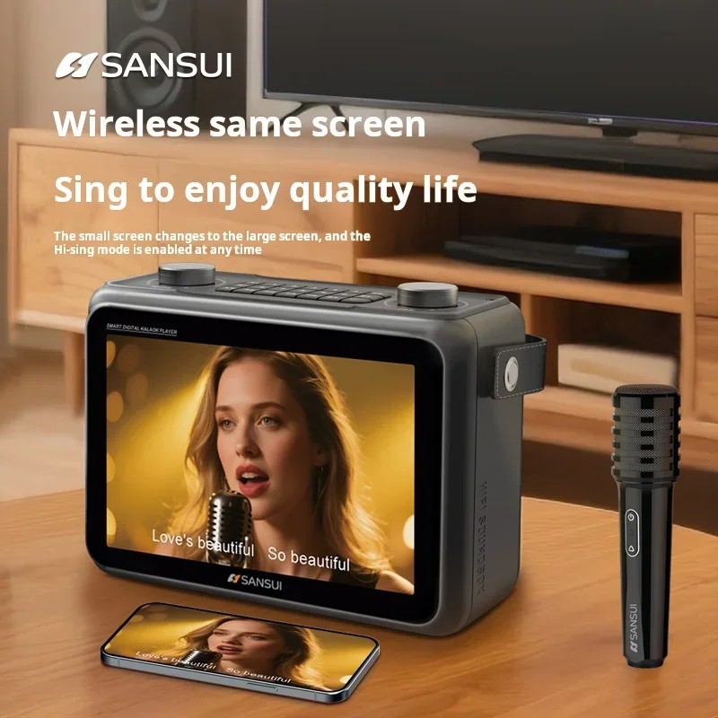 Nowy Sansui K115 Duży Ekran Te – Audio Music Lyrics recenzja i cena