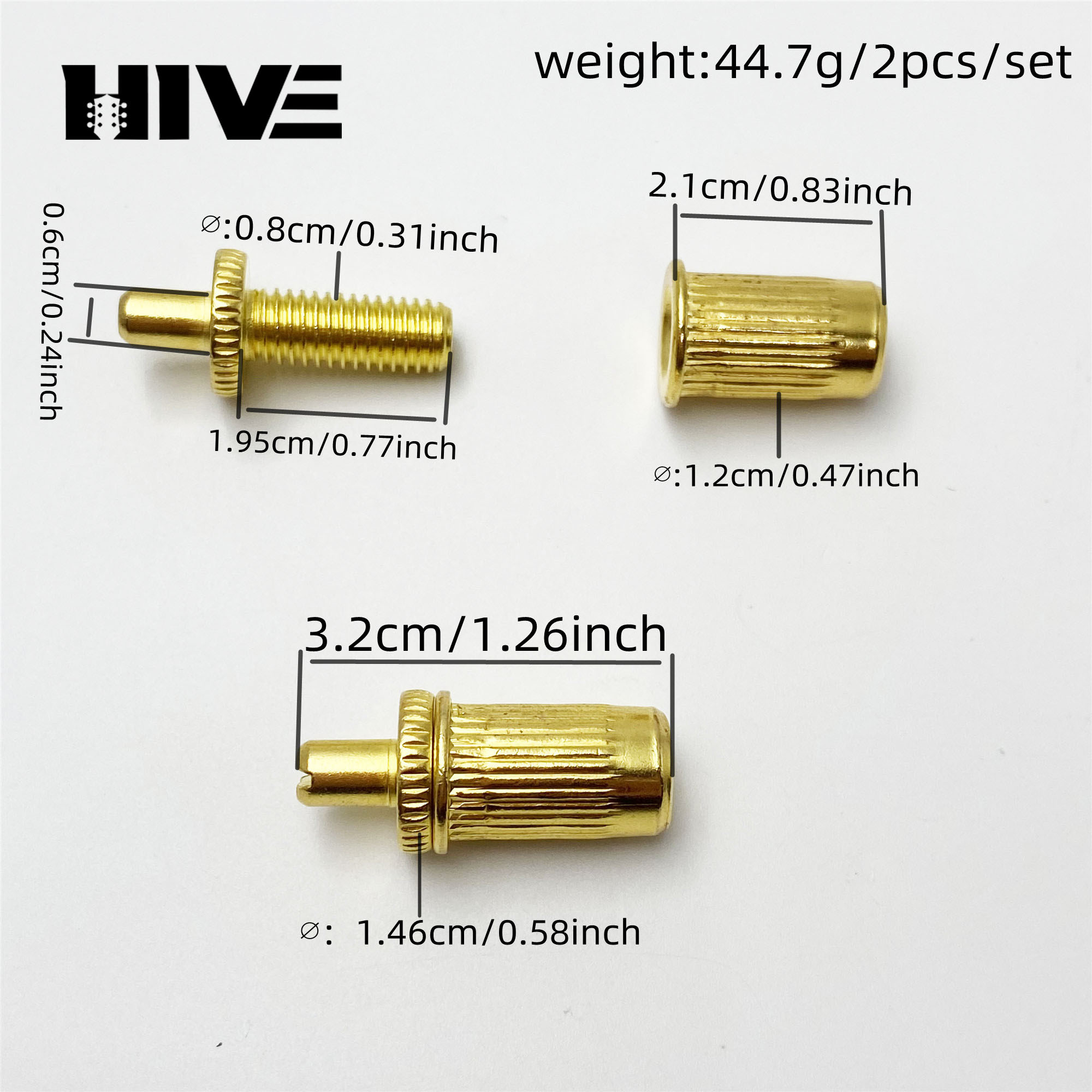 2 szt. Kołki pozycjonujące mos – Guitar Slide Tube recenzja i cena