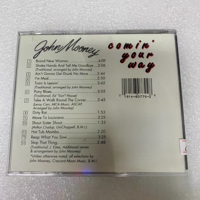 John Mooney Music CD Pop R&B H – Audio Music John recenzja i cena